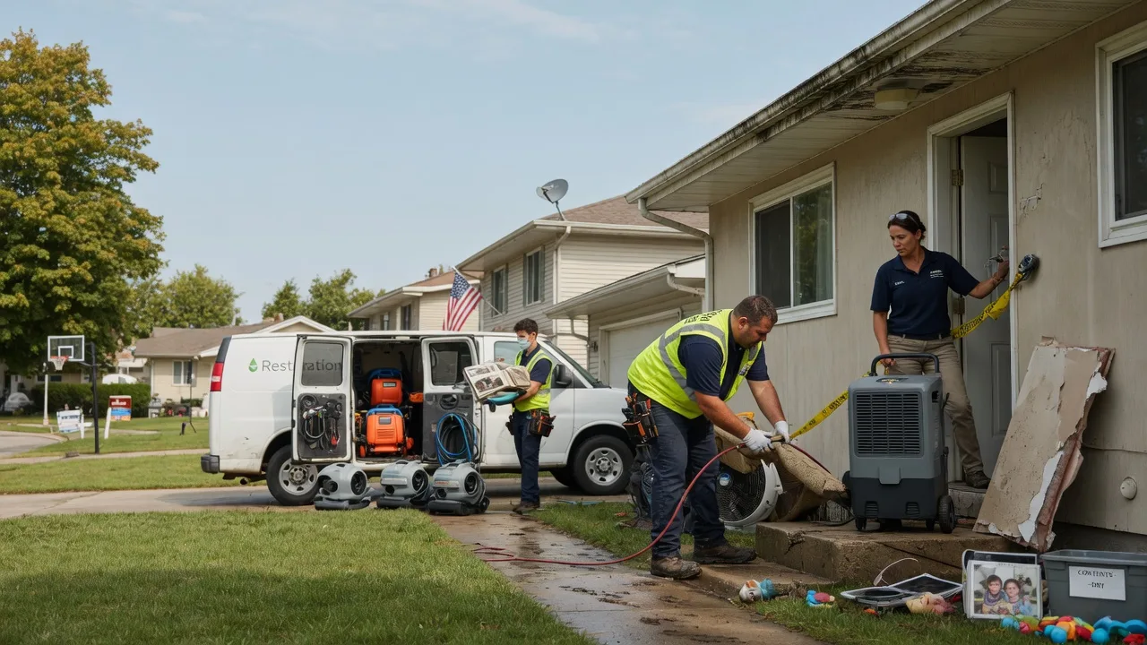 Water Damage Restoration in Raymond, IL near me